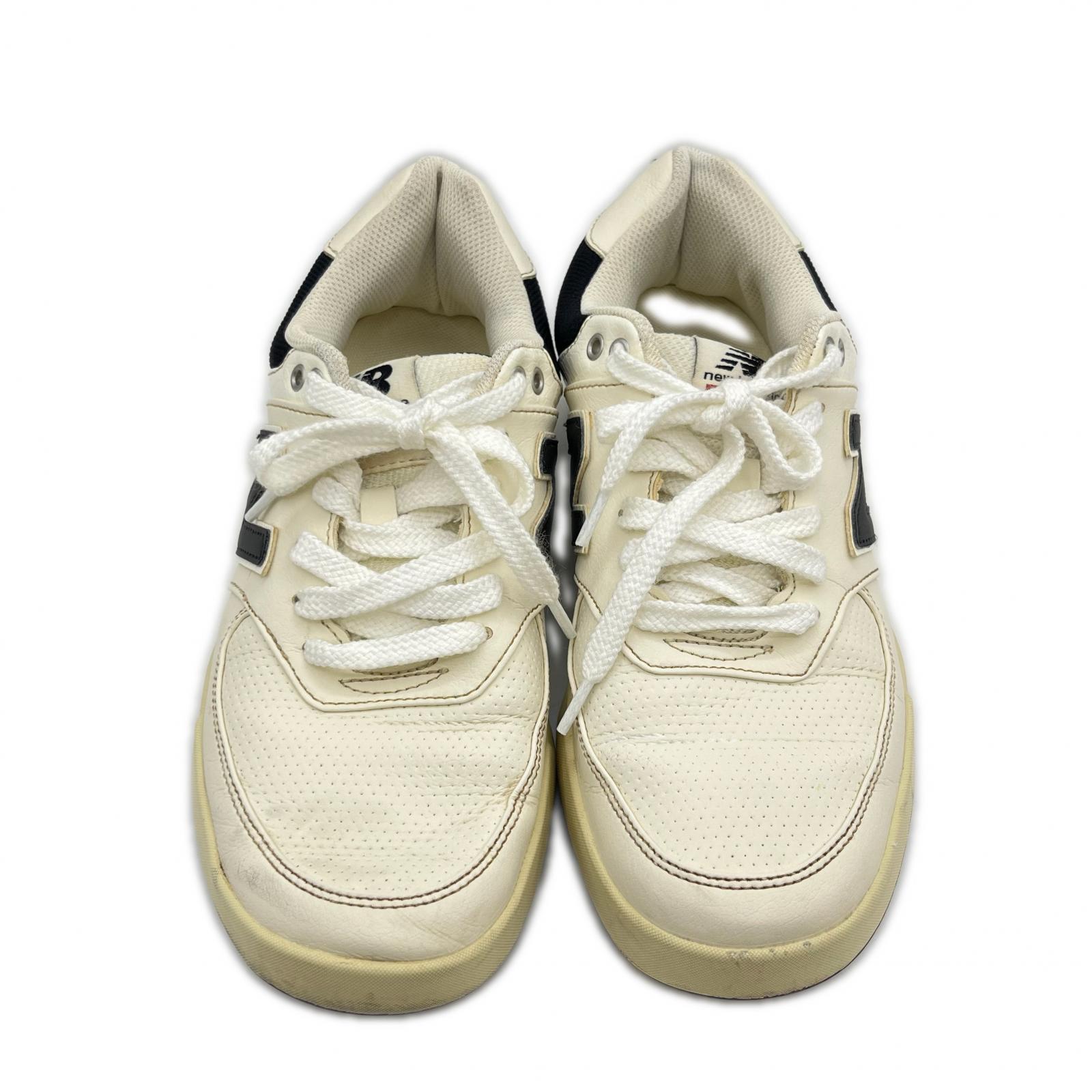 【中古】NEW BALANCE ニュー・平衡にする ゴルフシューズ UGC574JO スパイク受け答え SIZE 25.5糎 B価値づける