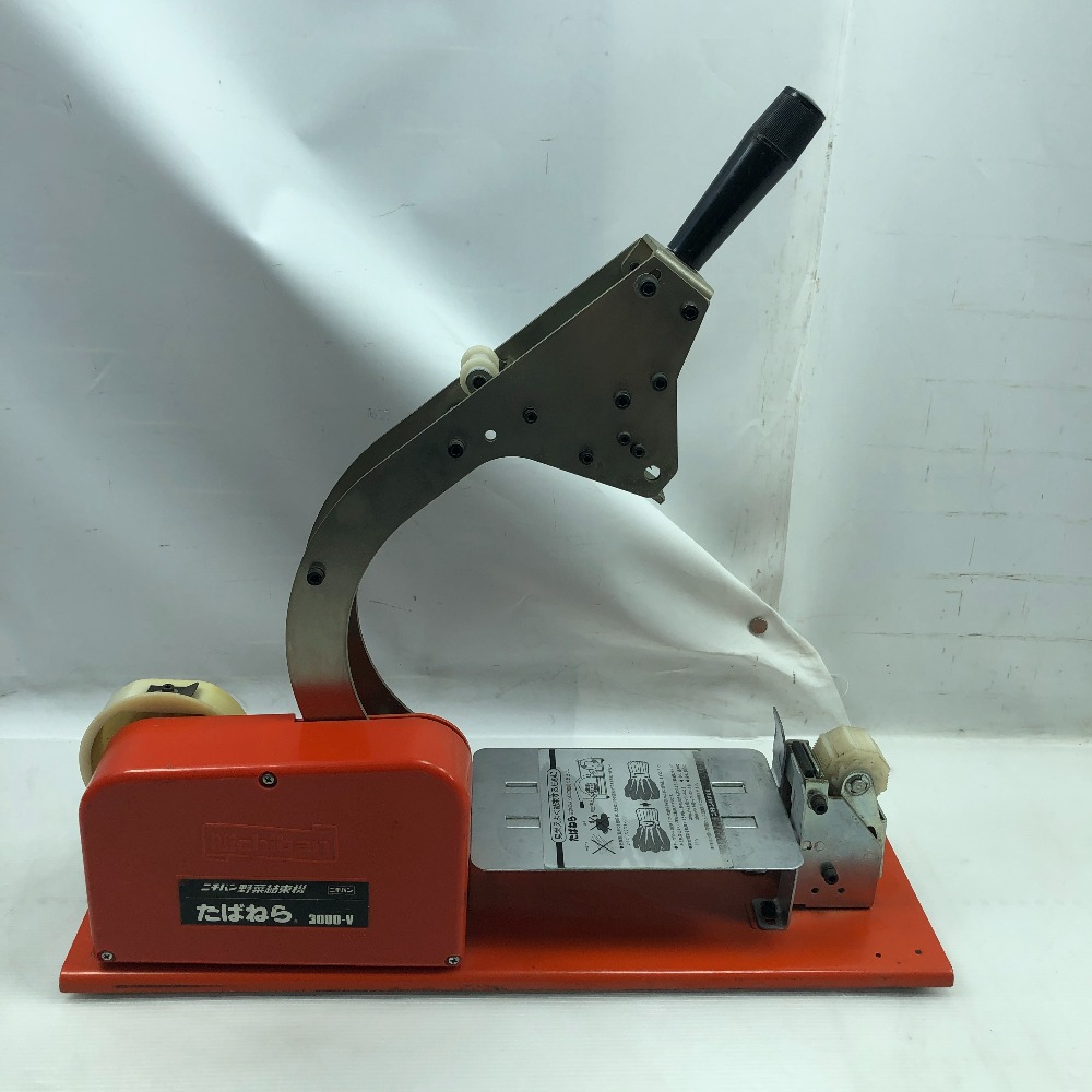 【中古】nichiban 蔬菜一緒になる機 たばねら 本体のみ 3000-V 赤いこと C位置づける