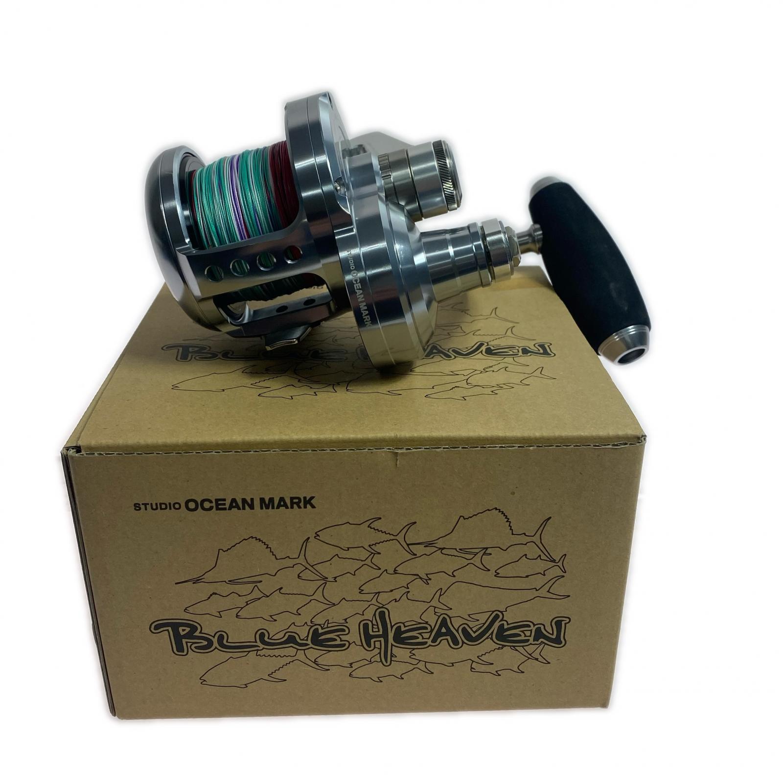 【中古】STUDIO OCEAN MARK ベイトリール ブルーヘブン L100Pw/L-LB(21) BH-L100 B序列付ける