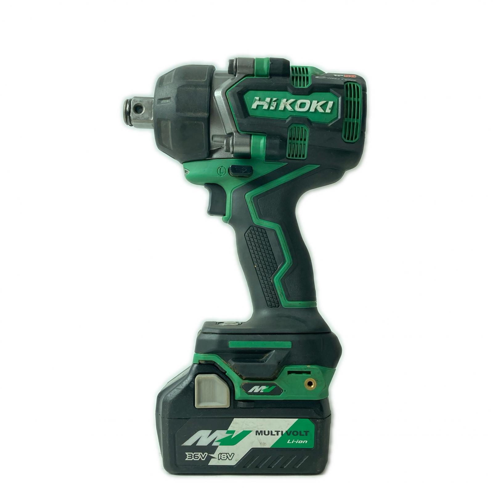 【中古】HiKOKI ハイコーキ 差しひびき鍵 WR36DD 緑であること 乾電池1個付 コードレス式 36v 300487 B位置づける