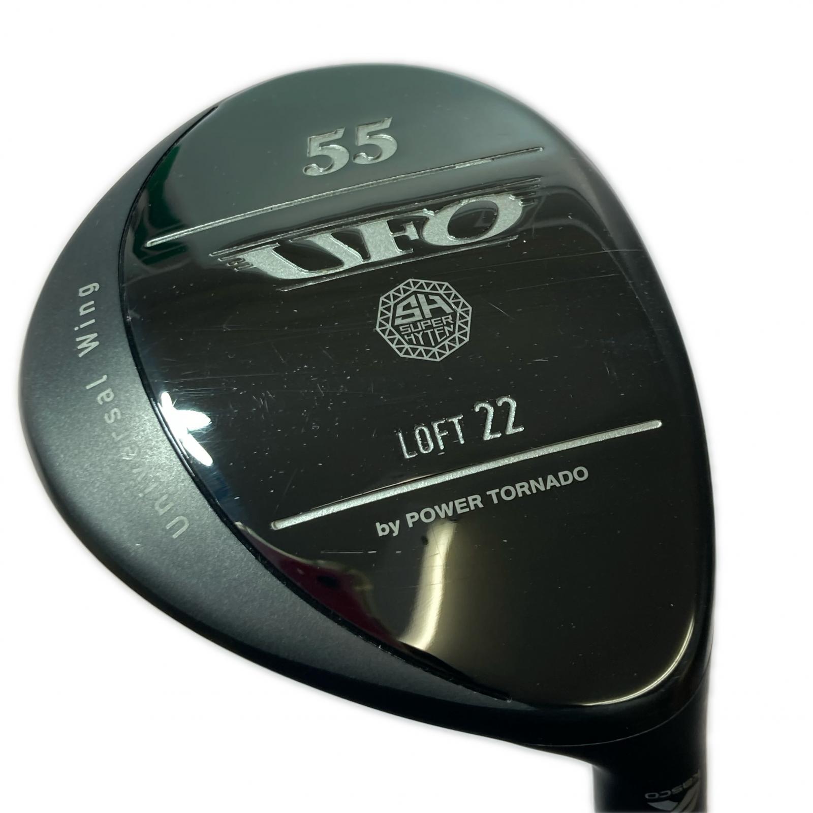 【中古】kasco キャスコ UFO 55 by POWER TORNADO UT 22° ありがた味 falconshaft R C序列付ける