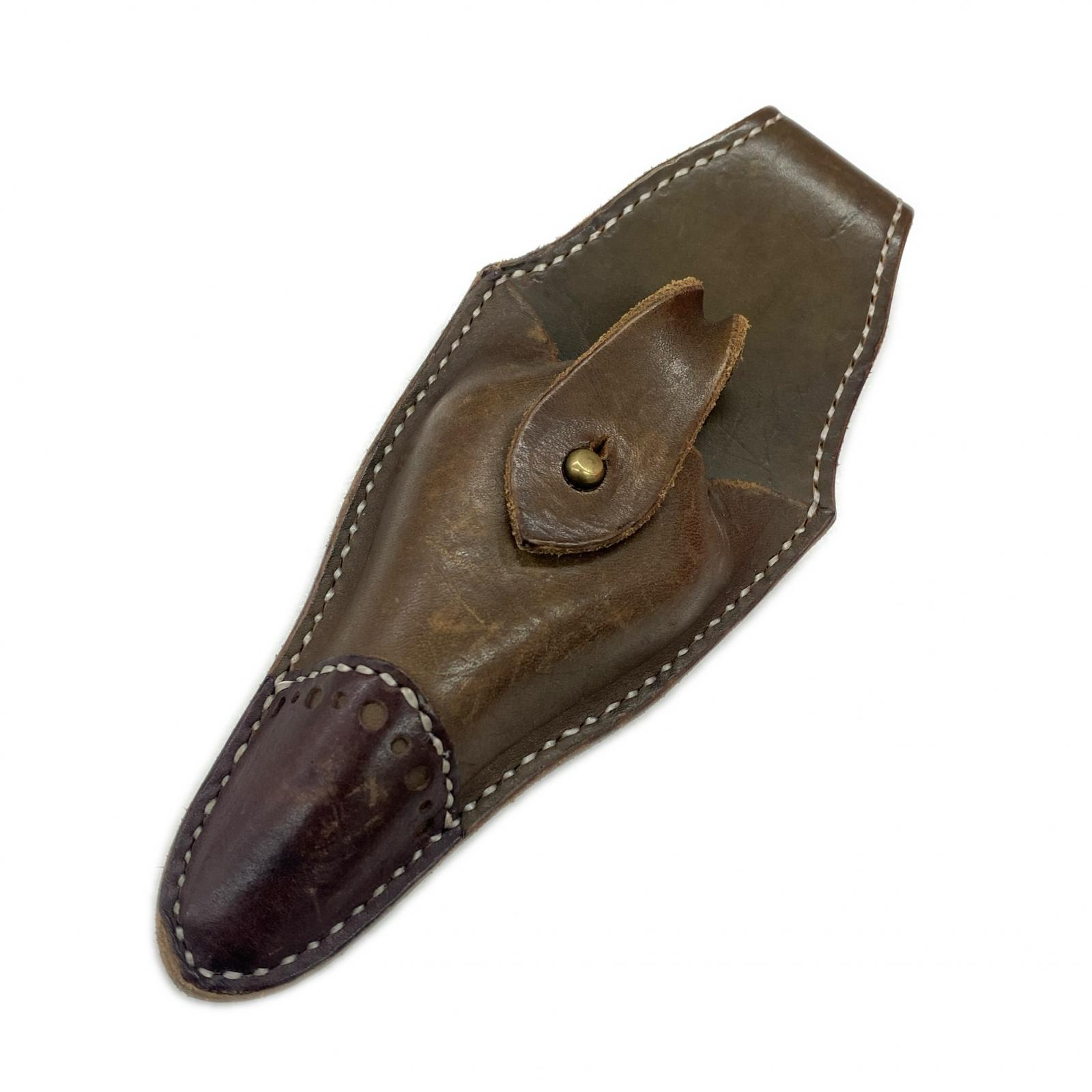 【中古】SAMURAI CRAFT サムライ手工芸品 ペンチ容れもの CRAFT KNIPEX PLIERS SHEATH 赤銅色 度合いBC B位置づける