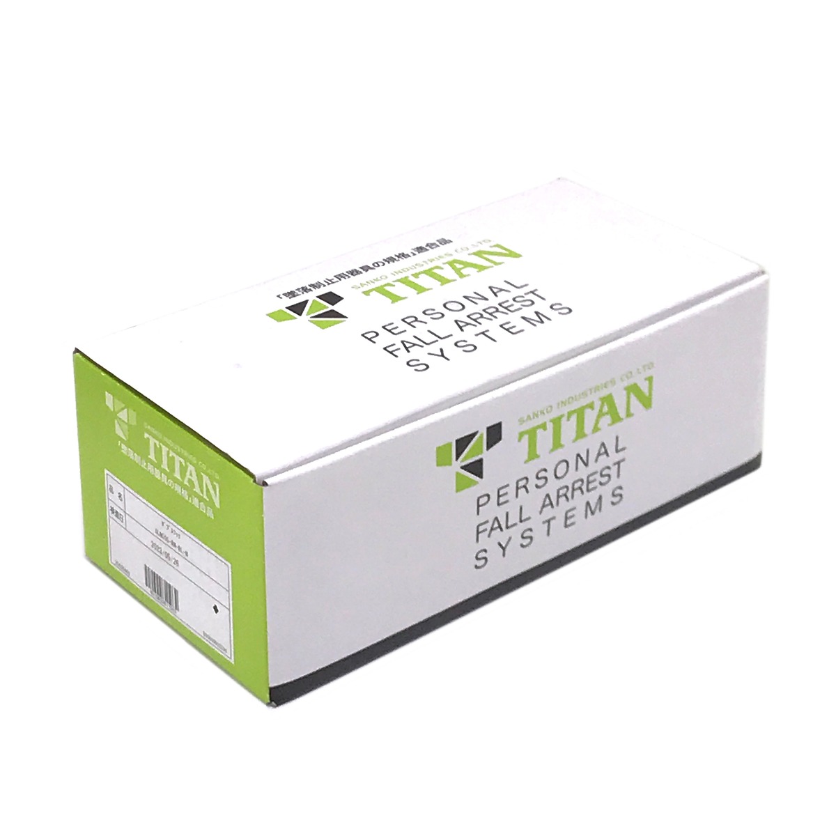 【中古】TITAN タイ王国タン  SLN505＋RICORO-N助けること荷縄 鍵を掛けるとり備える付巻取器式胴胴締め SLN505-RW-BL-M 黒いこと S序列付ける