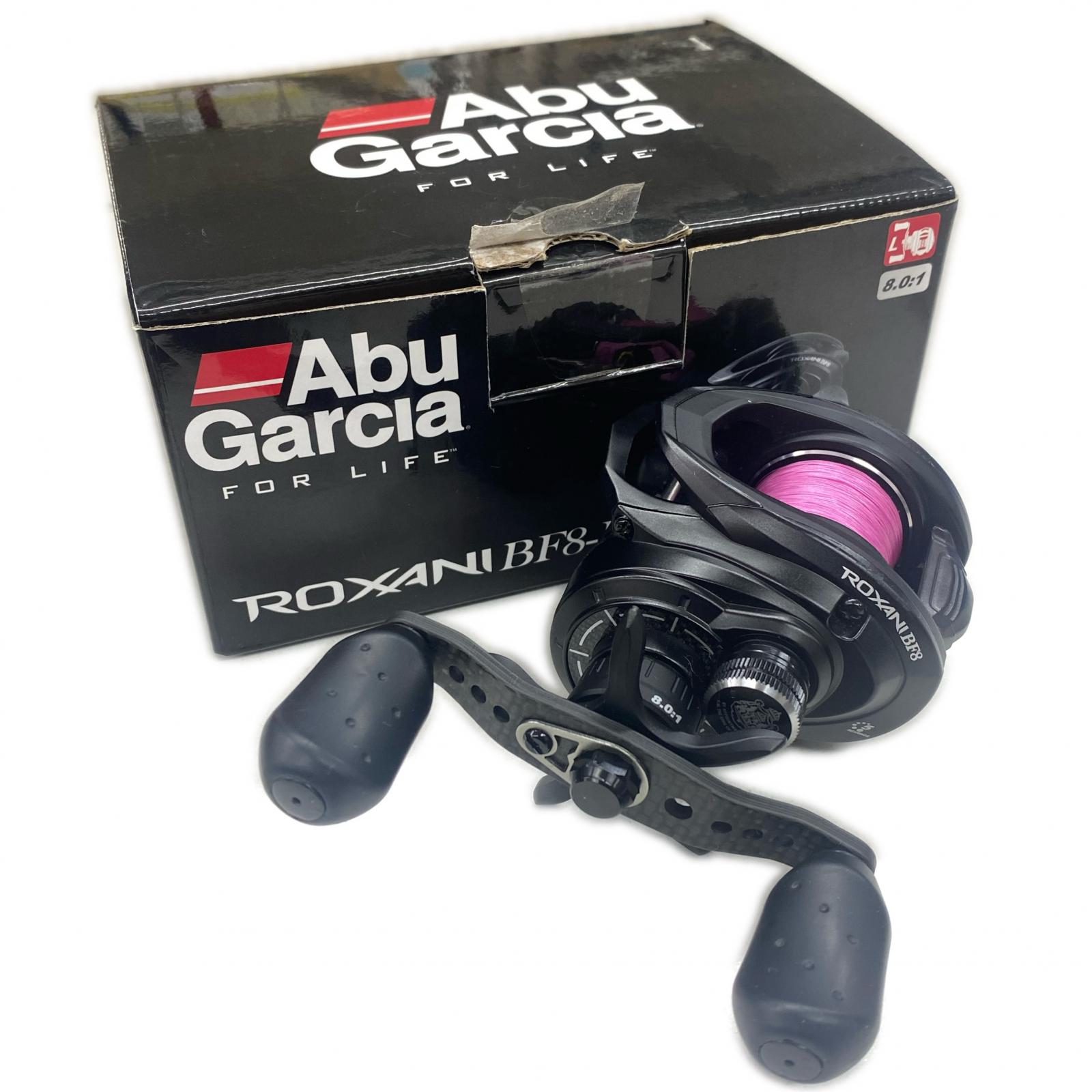 【中古】Abu Garcia アブガルシア 木管 ベイトリール ROXANI ロキサーニ BF8 座標軸B 箱付 B価値づける