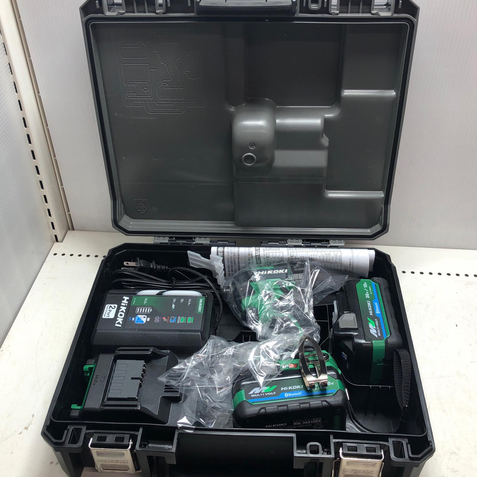 【中古】HiKOKI ハイコーキ コードレスインパクトドライバ WH36DD 赤いこと S序列付ける
