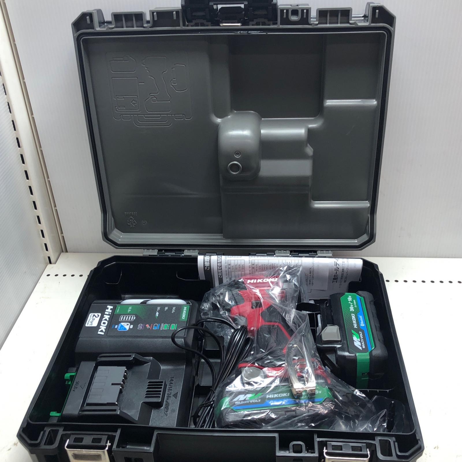 【中古】HiKOKI ハイコーキ コードレスインパクトドライバ WH36DD 緑であること S序列付ける