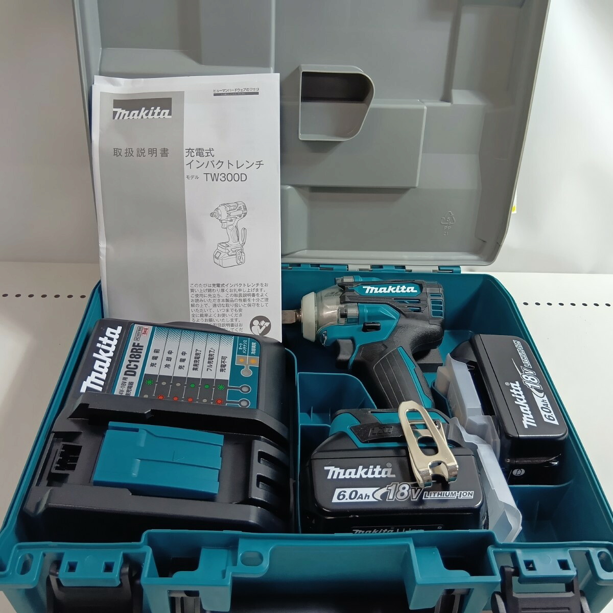 【中古】MAKITA マキタ 締付手道具 差しひびき鍵 TW300DRGX 青色 S価値づける