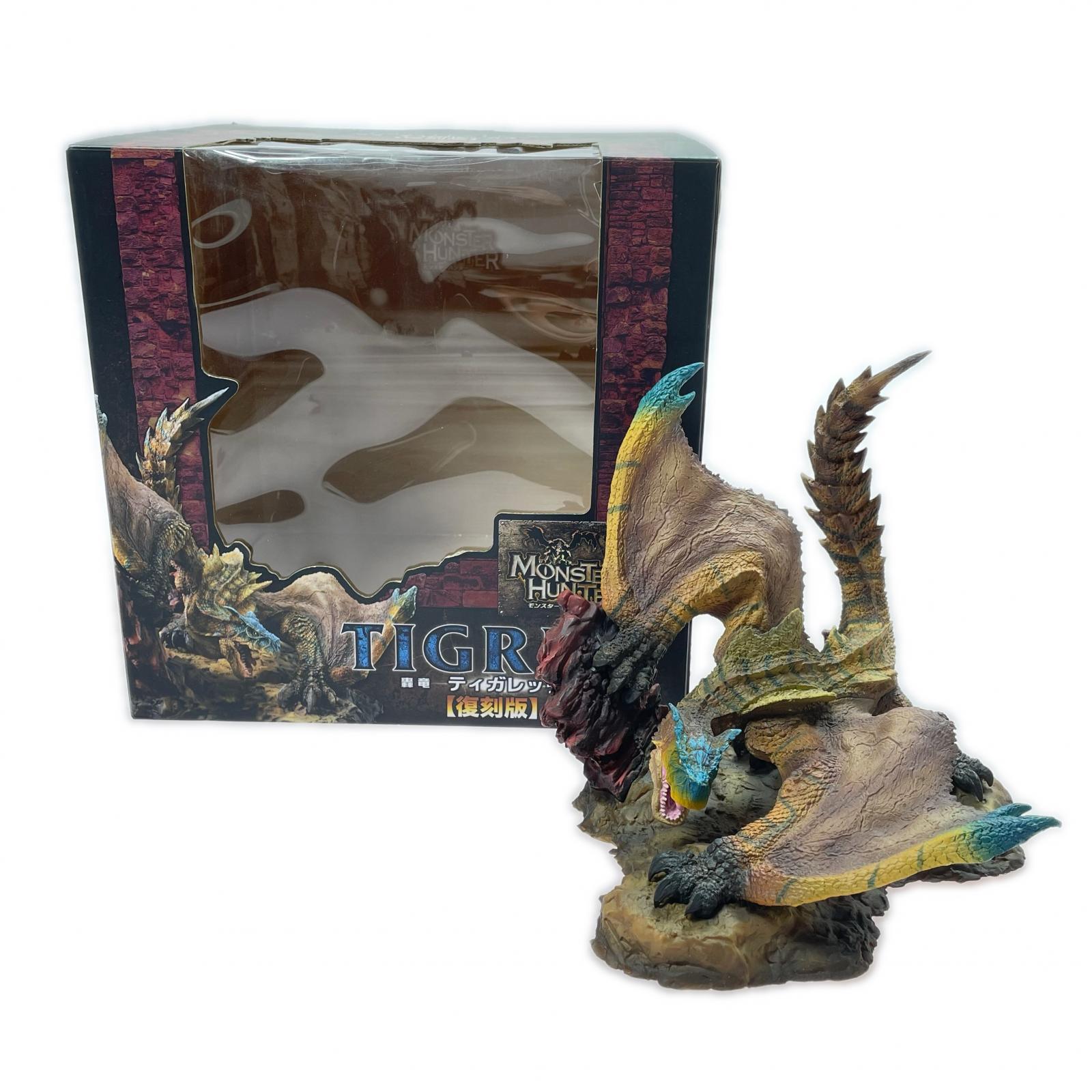 【中古】CAPCOM カプコンフィギュアビルダー クリエイターズモデル 轟竜 ティガレックス 復刻版 フィギュア 開封品 Bランク｜リサイクルビッグバン店