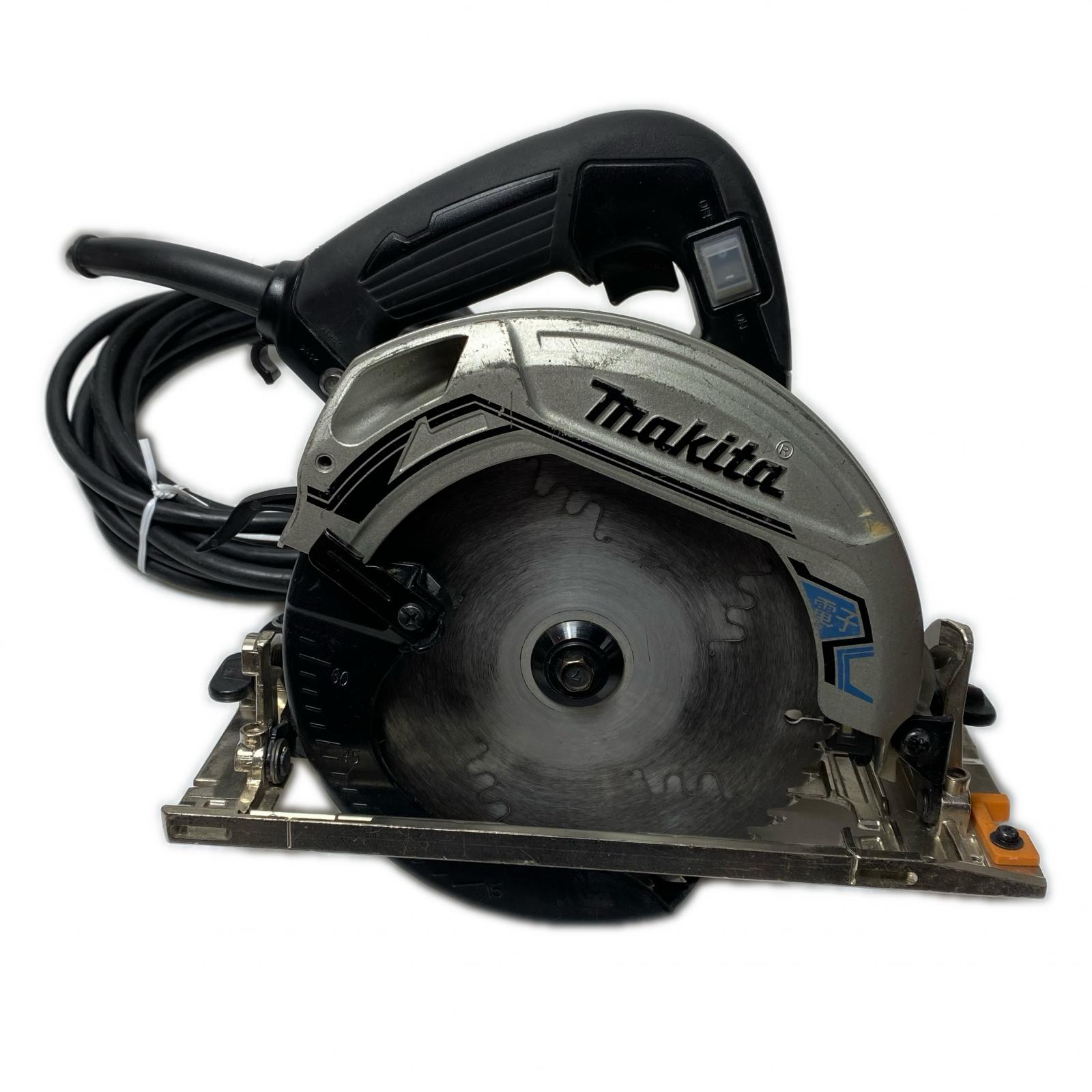 【中古】MAKITA マキタ 丸のこ  本体のみ 165粍 5056 5735C 黒いこと C価値づける