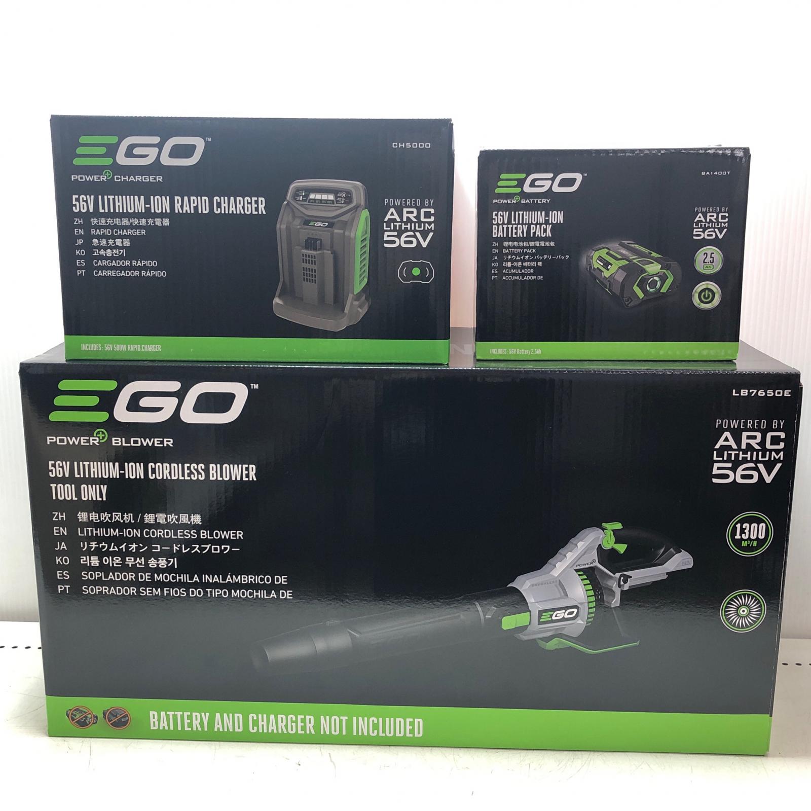 【中古】EGO ブロワ 申し受ける器・申し受ける池1個付 LB7650E S価値づける