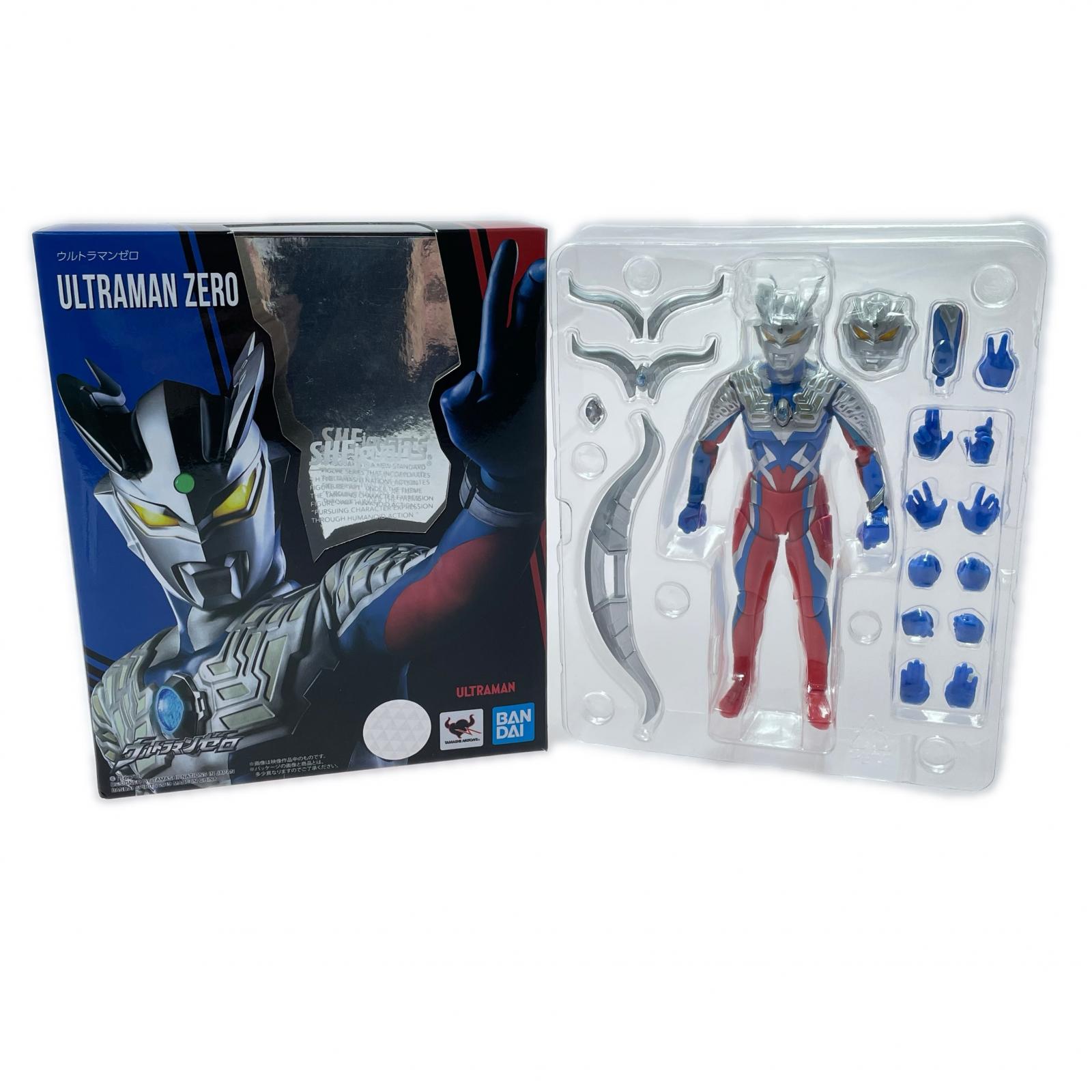 【中古】BANDAI バンダイ S.H.Figuarts ウルトラマンゼロ フィギュア 開封品 Bランク｜リサイクルビッグバン店