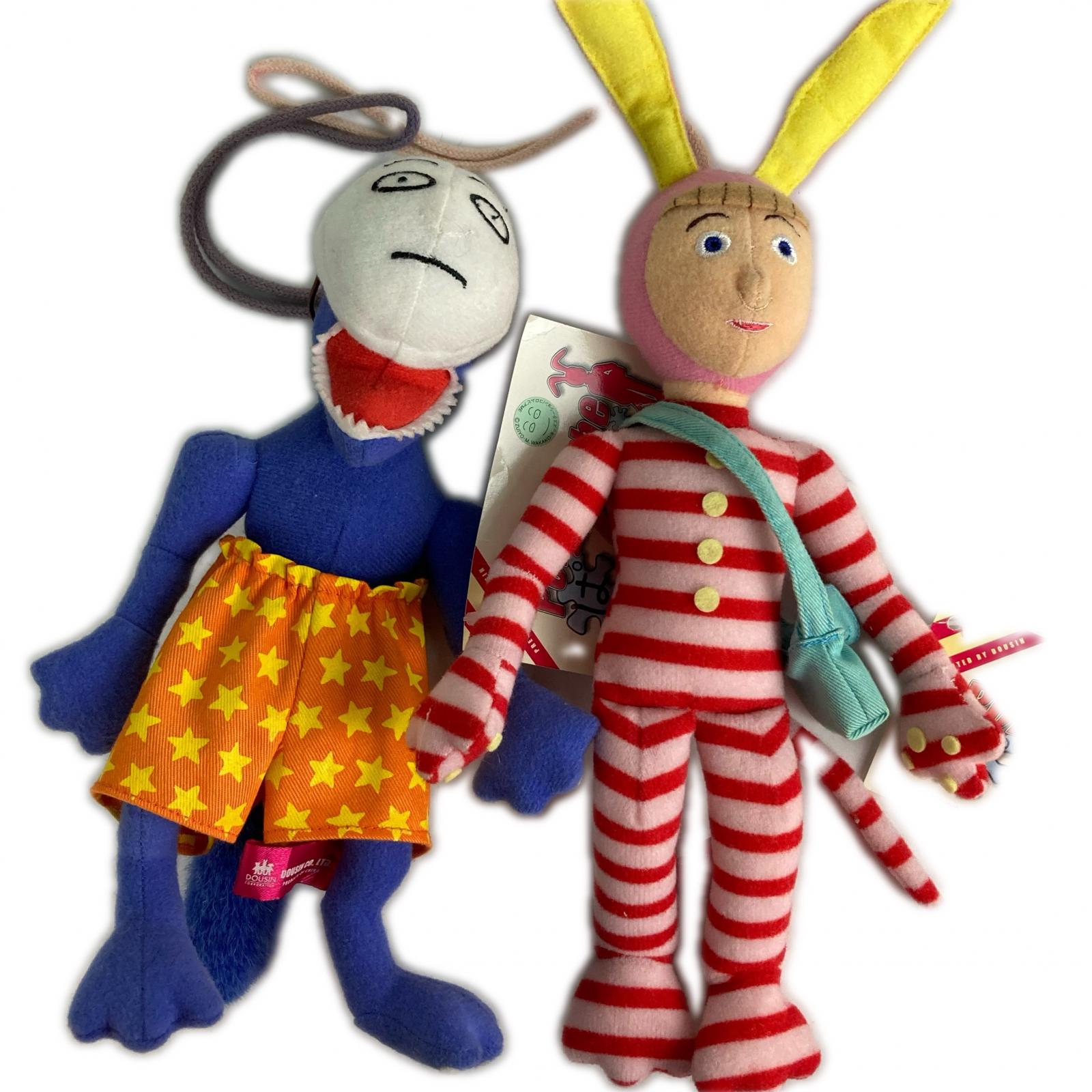 【中古】 POPEE the ぱフォーマー ぬいぐるみ ポピーマスコット&ケダモノ 2体セット Bランク|リサイクルビッグバン店