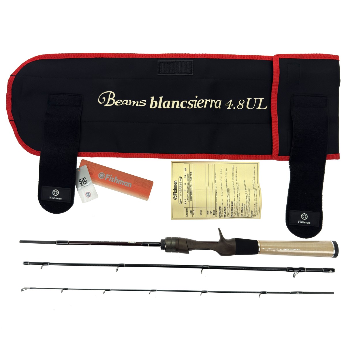 【中古】Fishman フィッシュマン Beams blancsierra 4.8UL(ビームス ブランシエラ4.8UL) 竿袋タバコ臭有り Aランク｜リサイクルビッグバン店