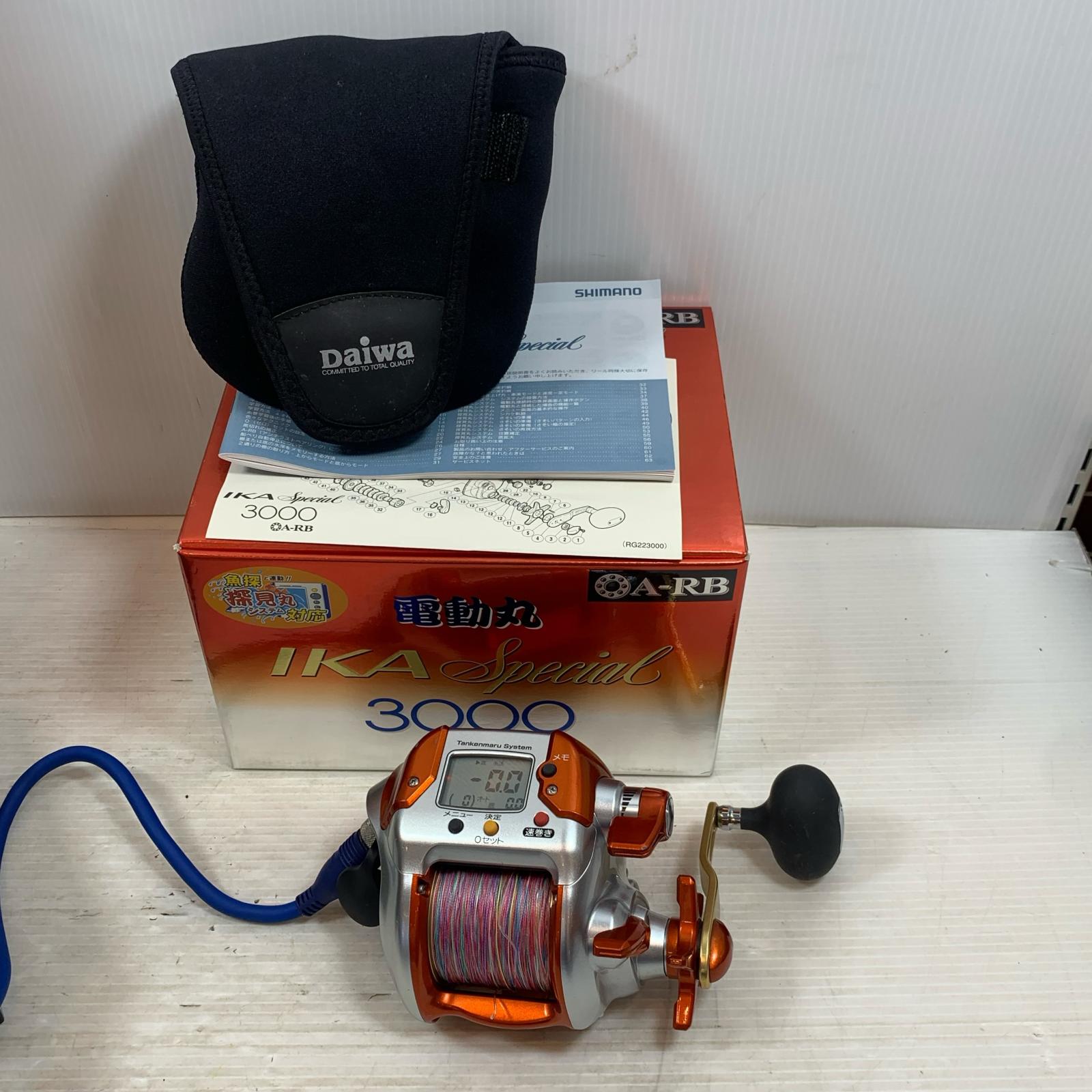 【中古】SHIMANO シマノ 電動木管  電動丸いか特別3000  02092 A位置づける
