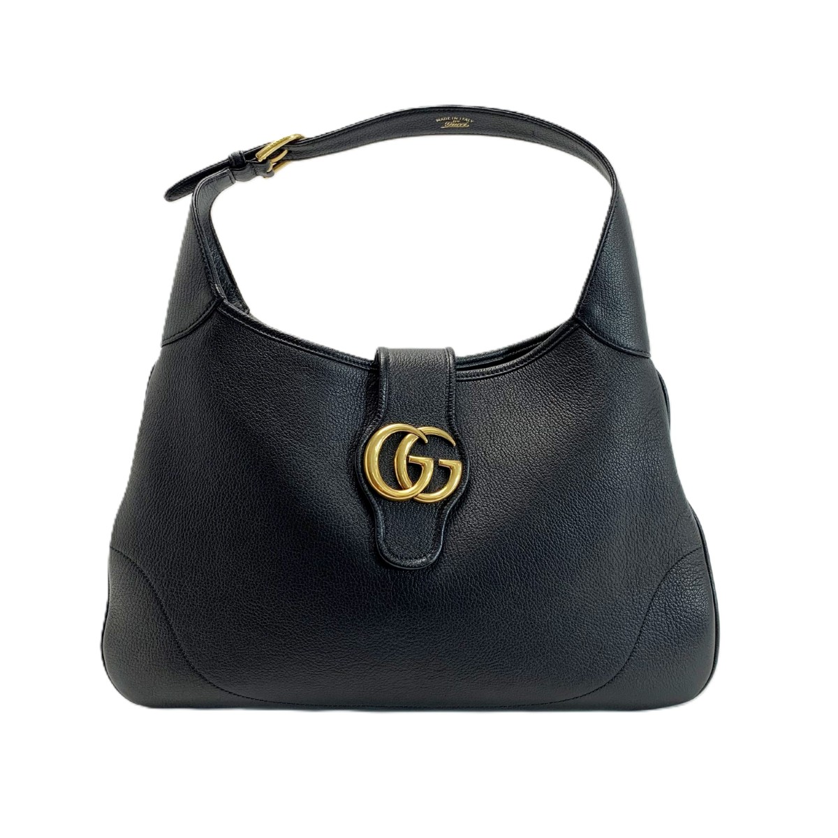 【中古】GUCCI グッチ ショルダーバッグ GGマーモント アフロディーテ ミディアム 726274 オリーブ 保存袋 ストラップ付 Bランク|リサイクルビッグバン店
