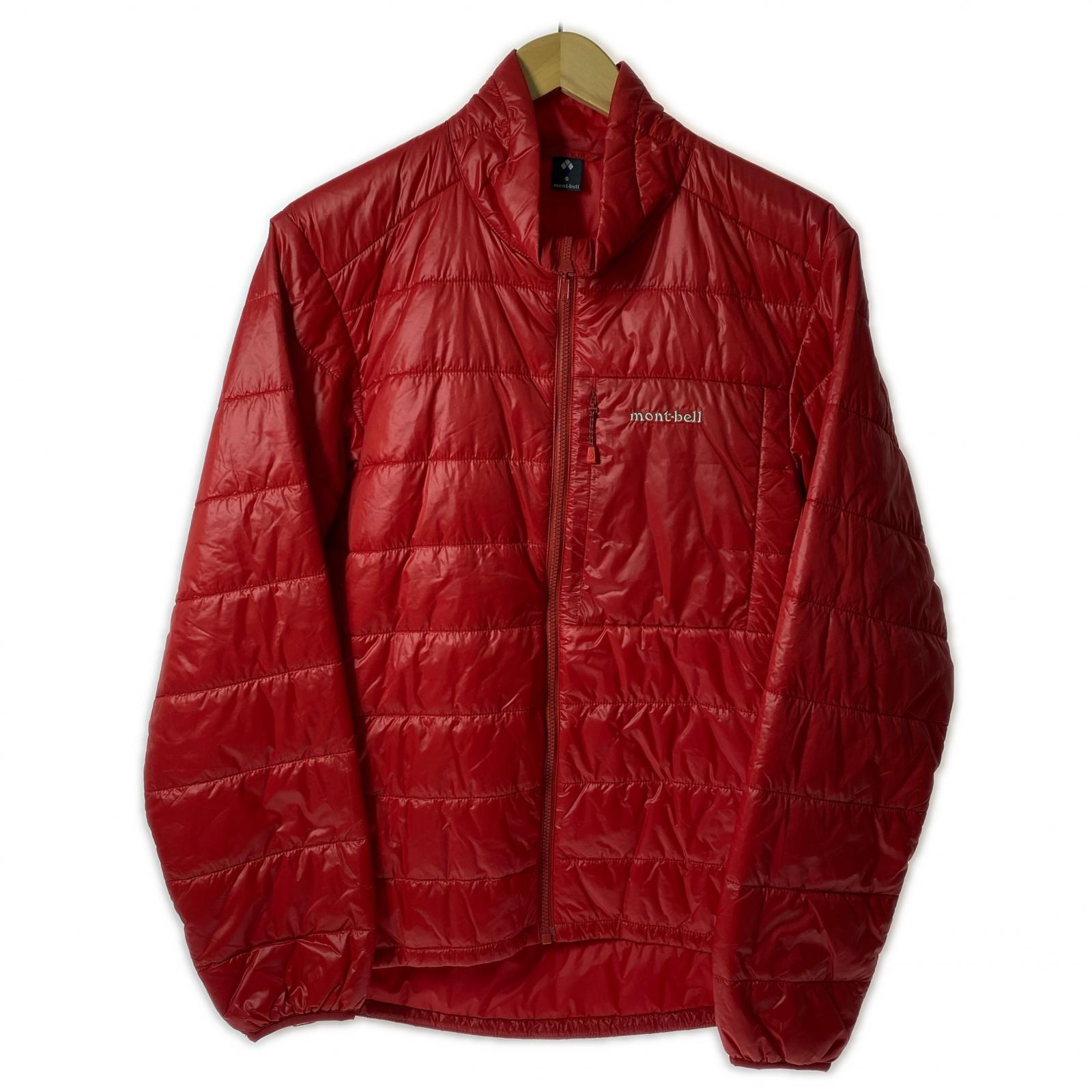 【中古】mont･bell モンベル ダウンジャケット SIZE S 程度A 1102504 1102504 レッド Bランク｜リサイクルビッグバン店