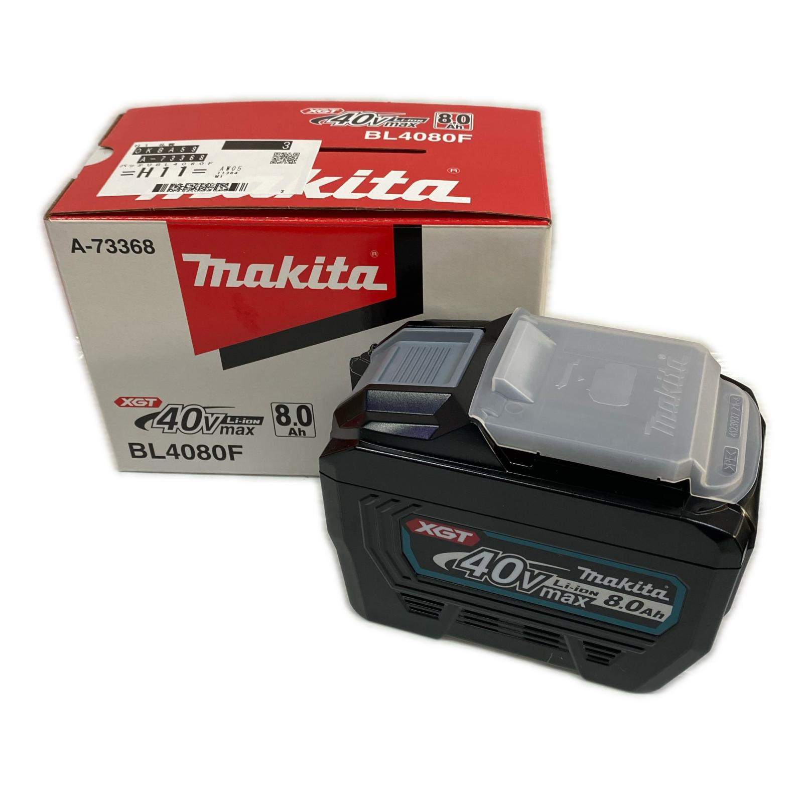 【中古】MAKITA マキタ バッテリー 未使用品(S) 40v 8.0Ah BL4080F Sランク｜リサイクルビッグバン店