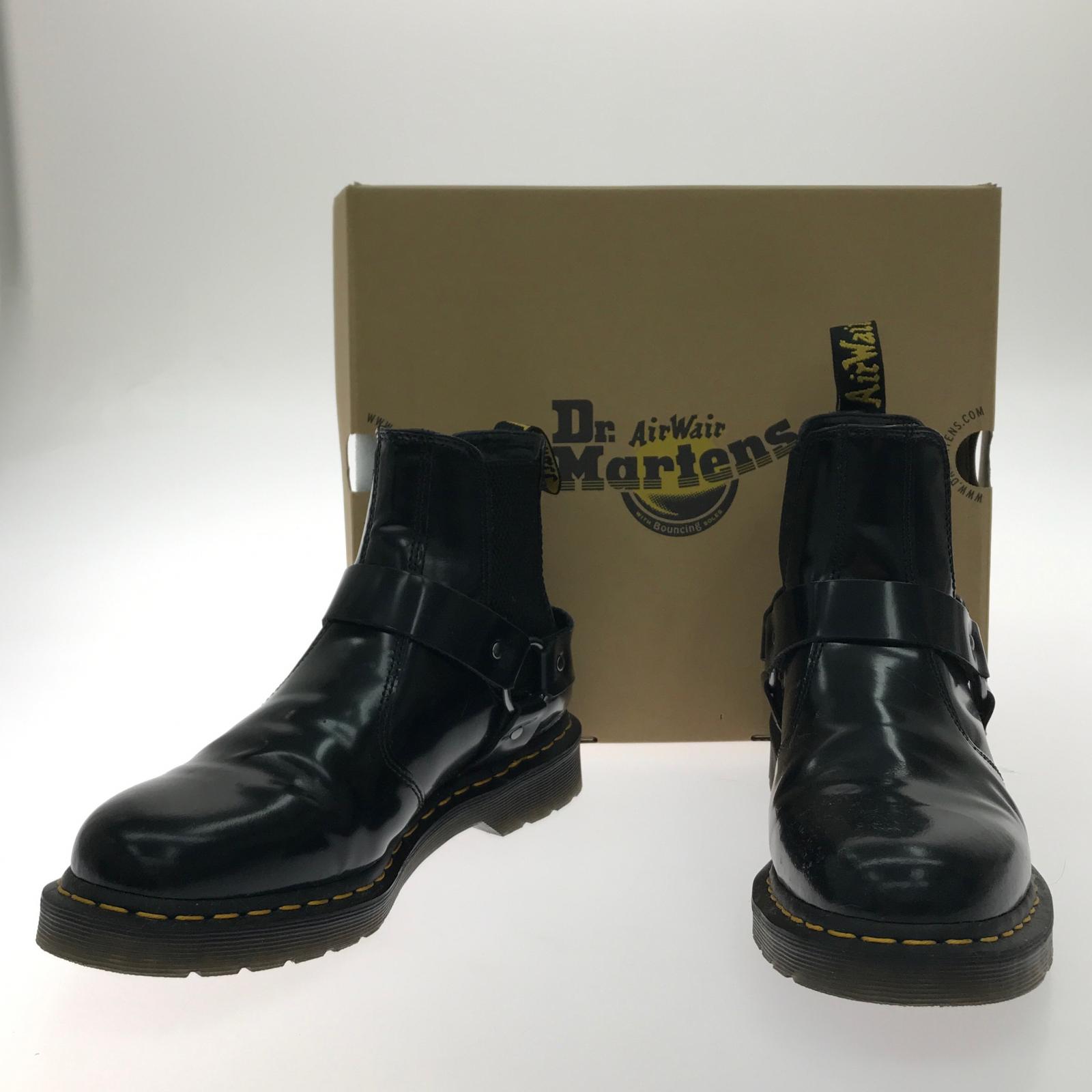 【中古】Dr.Martens ドクターマーチン 靴 ブーツ SIZE 26cm ウィルコックスサイドゴアブーツ 23866001 ブラック Bランク|リサイクルビッグバン店