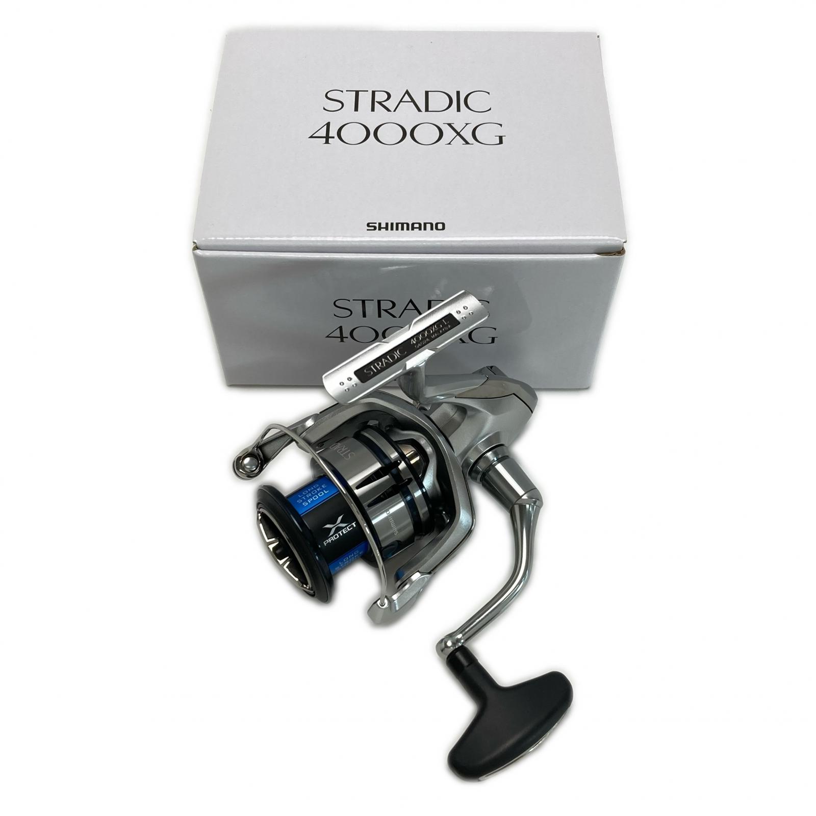 【中古】SHIMANO シマノ 19 ストラディック 4000XG 04024 スピニングリール 箱付き Bランク|リサイクルビッグバン店