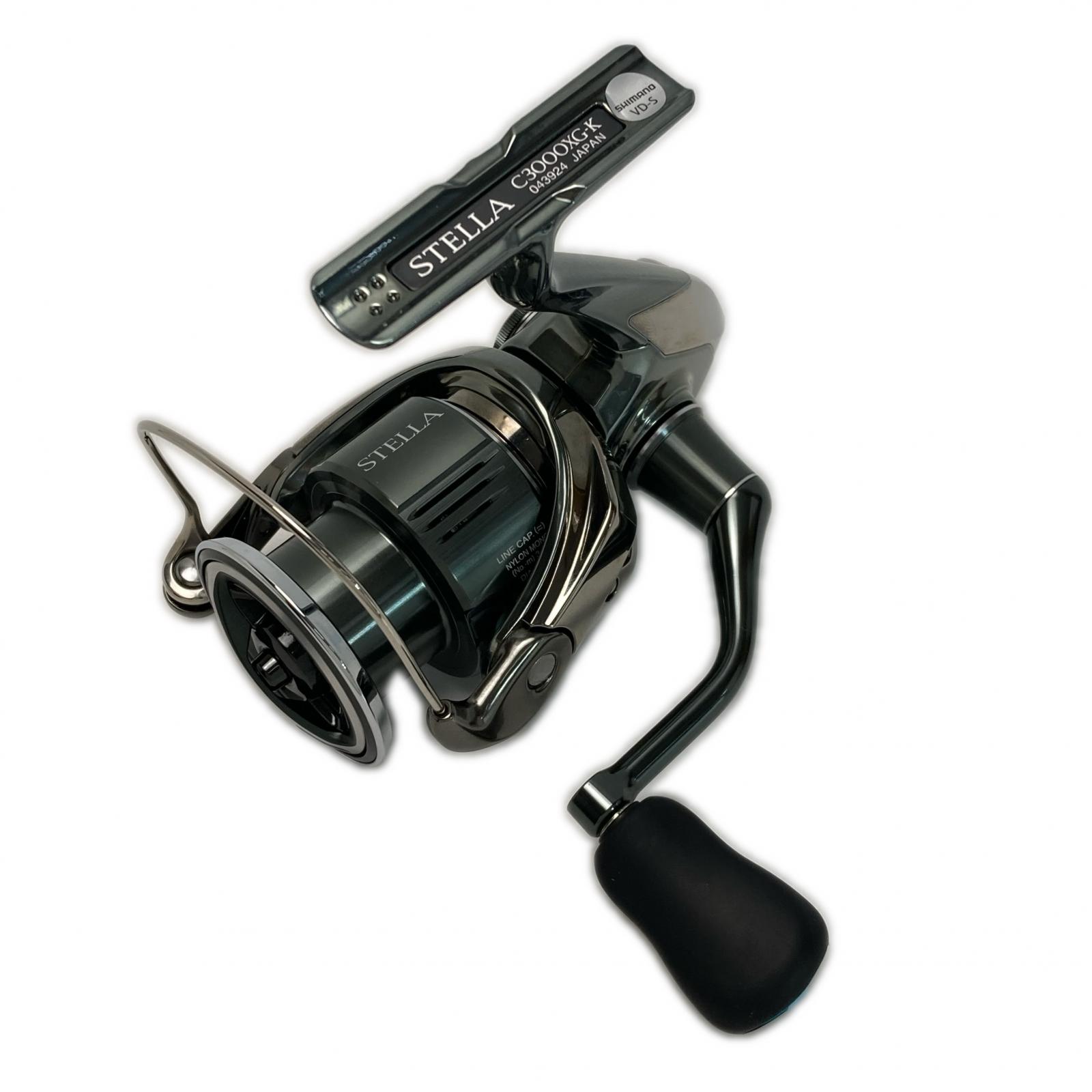 【中古】SHIMANO シマノ 22 ステラ C3000XG 043924 カスタムハンドル スピニングリール Bランク|リサイクルビッグバン店