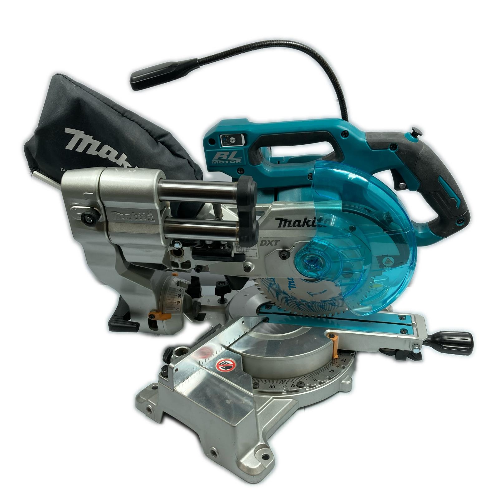 【エントリーポイント10倍｜7/19 20:00-7/26 1:59】【送料無料】【中古】MAKITA マキタ 18V 165mm 充電式スライドマルノコ 本体のみ ※バッテリ・充電器なし LS610D ブルー Bランク｜リサイクルビッグバン店