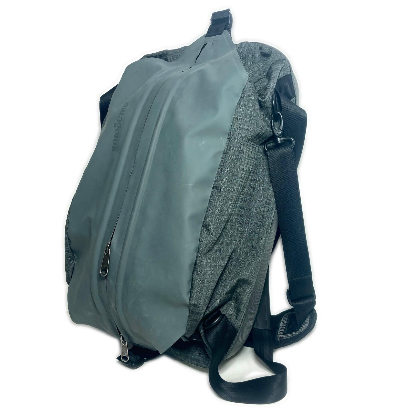 【エントリーポイント10倍|7/19 20:00-7/26 1:59】【送料無料】【中古】Patagonia パタゴニア 防水バッグ ボストンバッグ 程度BC 48395S6 グレー Bランク|リサイクルビッグバン店