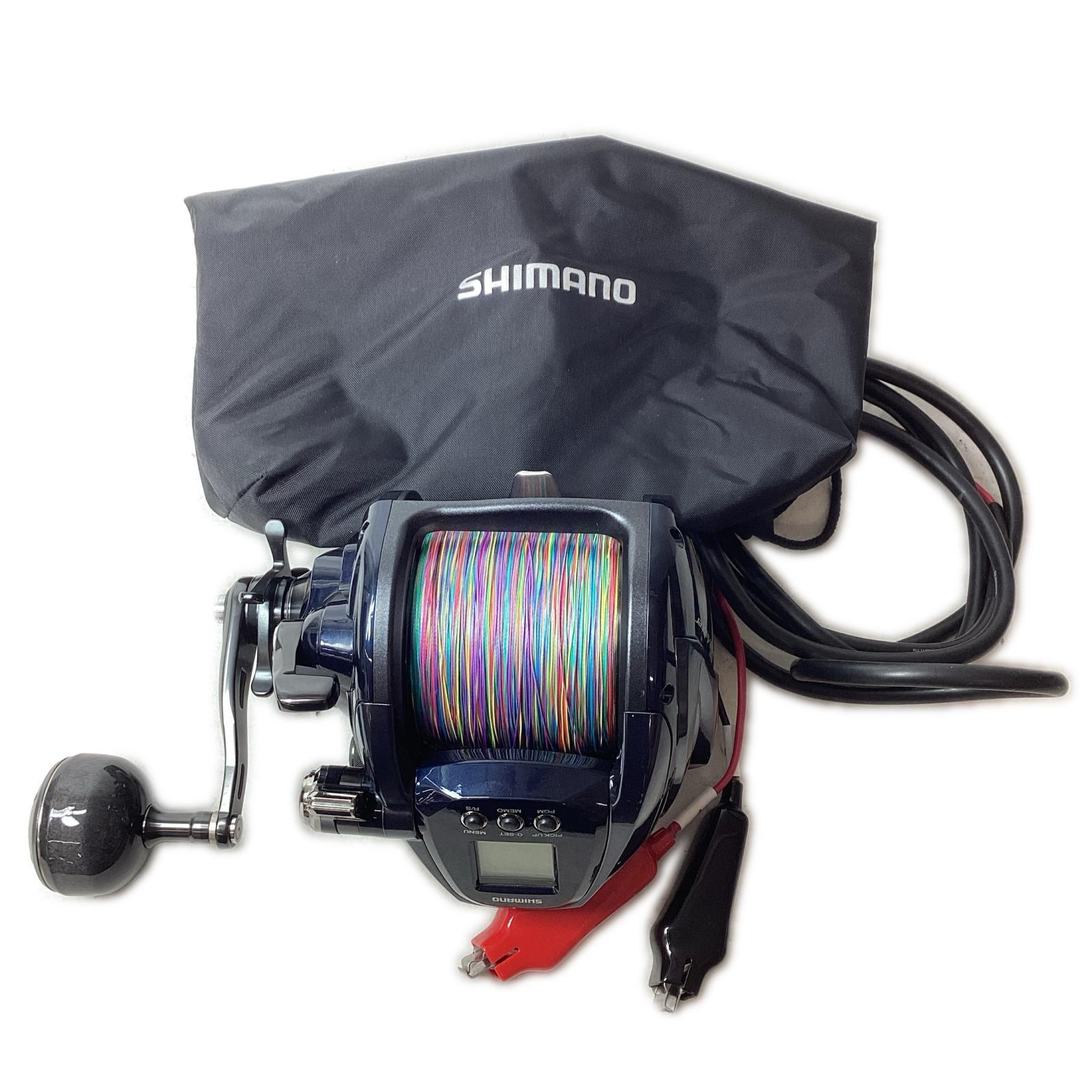 【エントリーポイント10倍|7/19 20:00-7/26 1:59】【送料無料】【中古】SHIMANO シマノ 電動リール 20フォースマスター 6000 04253 リールポーチ付 Aランク|リサイクルビッグバン店