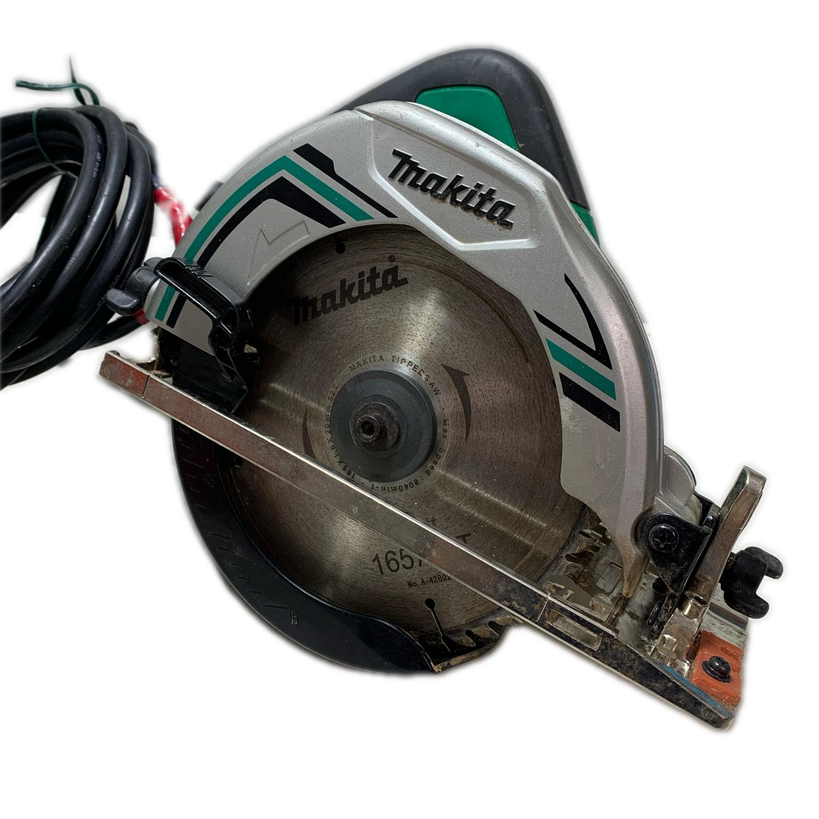【中古】MAKITA マキタ 165mm　マルノコ グリーン Bランク｜リサイクルビッグバン店