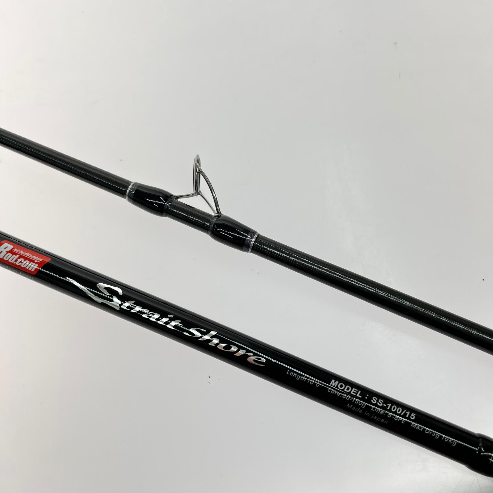 【エントリーポイント10倍|7/19 20:00-7/26 1:59】【送料無料】【中古】ROD.COM Strait shore ストレイトショア ロッド SS-100/15 Bランク|リサイクルビッグバン店