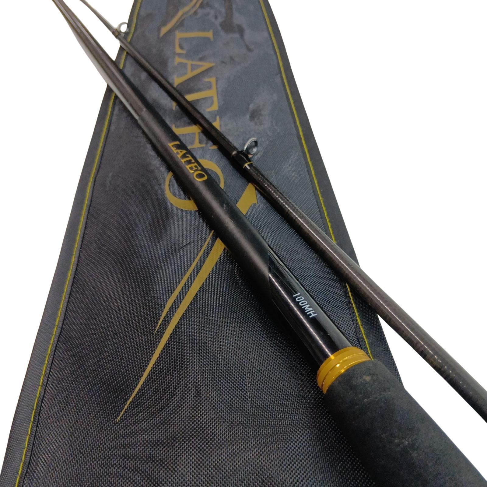 【中古】DAIWA ダイワ 05800245 釣り用品 ロッド シーバスロッド 24ラテオ 100MH・K キズ・サビ有 程度B 竿袋有 Bランク｜リサイクルビッグバン店
