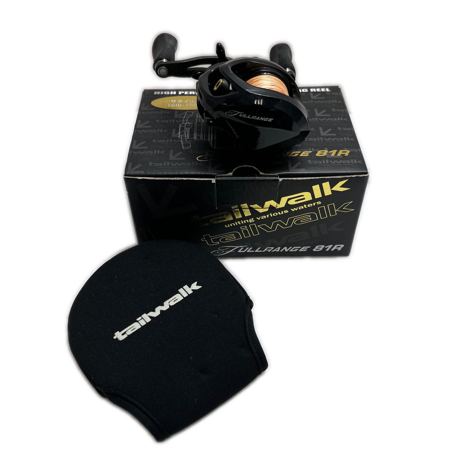 【中古】tailwalk テイルウォーク ベイトリール フルレンジ 81R 箱付 Cランク｜リサイクルビッグバン店