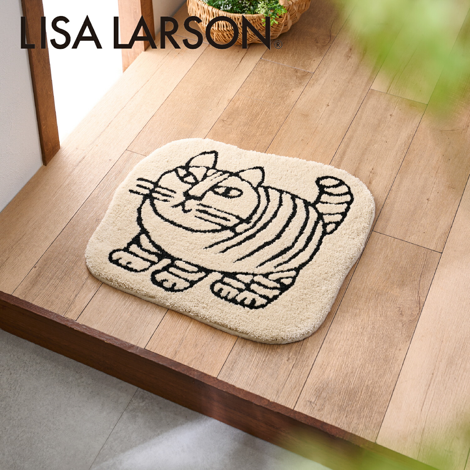 当店人気アイテム♪】LISA LARSON リサ・ラーソン スケッチ 玄関マット