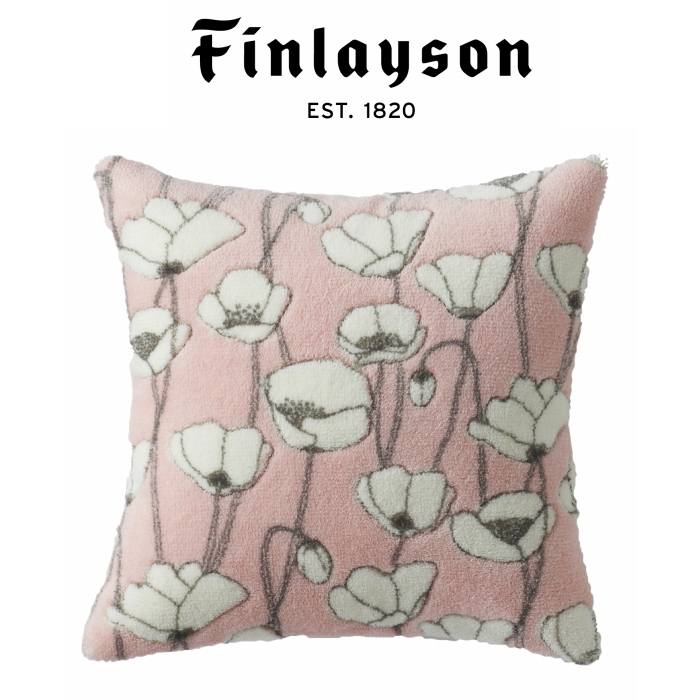 Finlayson フィンレイソン クッションカバー 43cm角 フラワー インテリア クッション VALMU 45×45 ヴァルム 北欧  43×43cm お花柄 四角形 クッション・座布団 