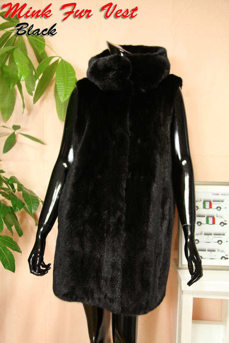 【OFF Price】ボンネット風ミンクハーフベスト