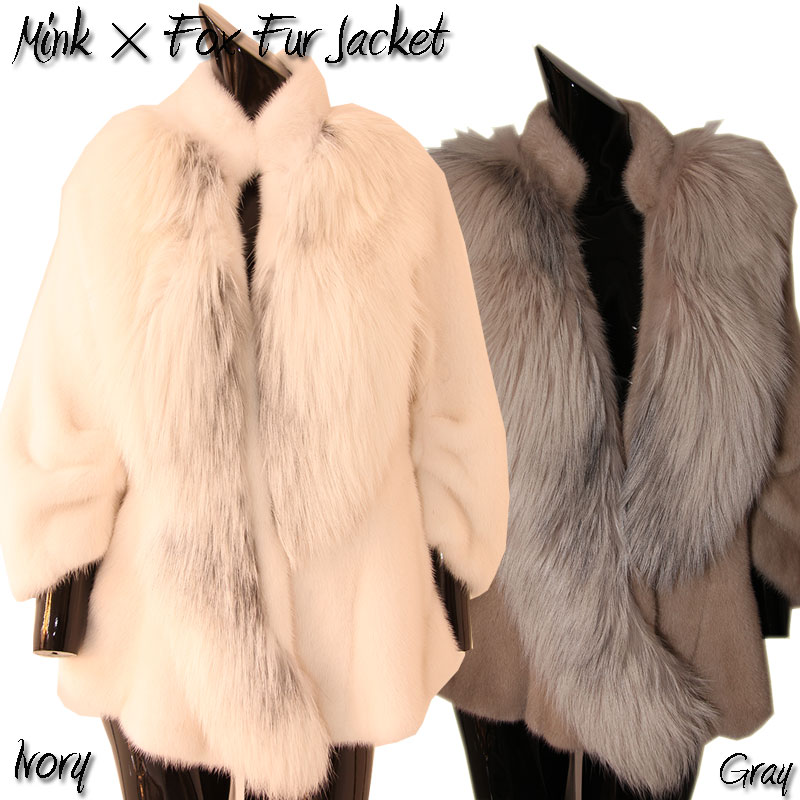 【OFF Price】ミンクのコート×稲荷 毛革上衣 毛革厚地の外套 獣の皮厚地の外套 ミンクのコート厚地の外套 レディース ミンクのコート