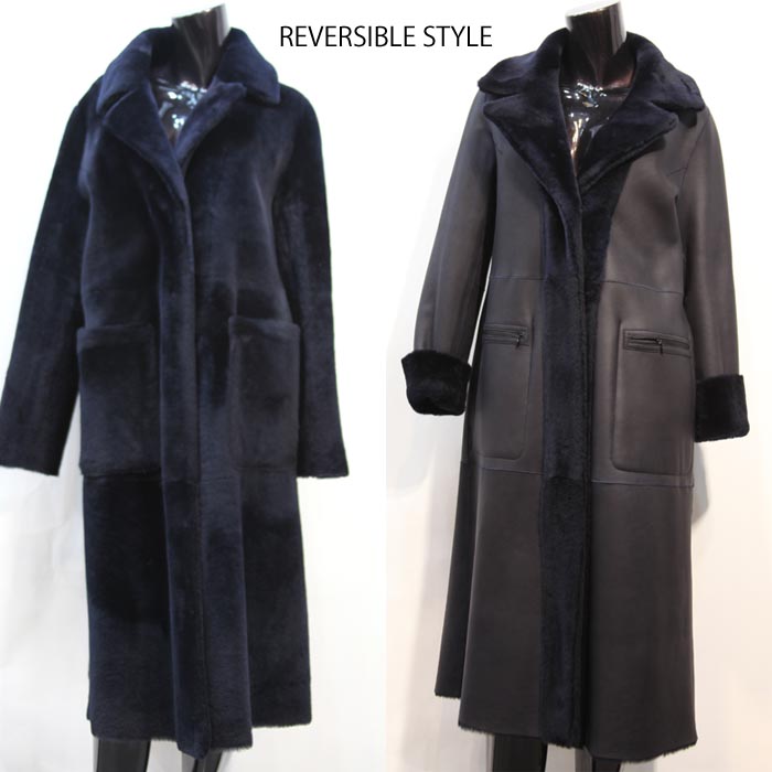 楽天市場 テーラードカラー ロングコート ムートンコート ロング ムートンウエア ムートン 毛皮コート リアルムートン コート レディース アウター リアルムートンコート 竹原クロージング