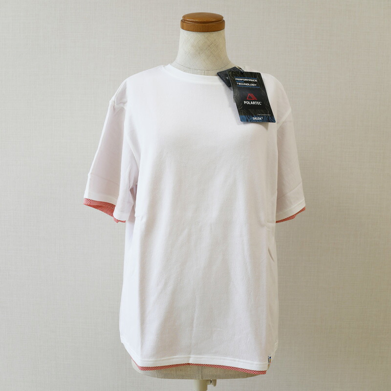 CITERA 日本製 made in Japan メンズファッション 男女兼用 メンズTシャツ スポーツウエア 機能的 白 シテラ 機能性Ｔシャツ 日本製 フェザーコットン POLARTEC 二重 半袖Ｔシャツ 紳士カジュアル