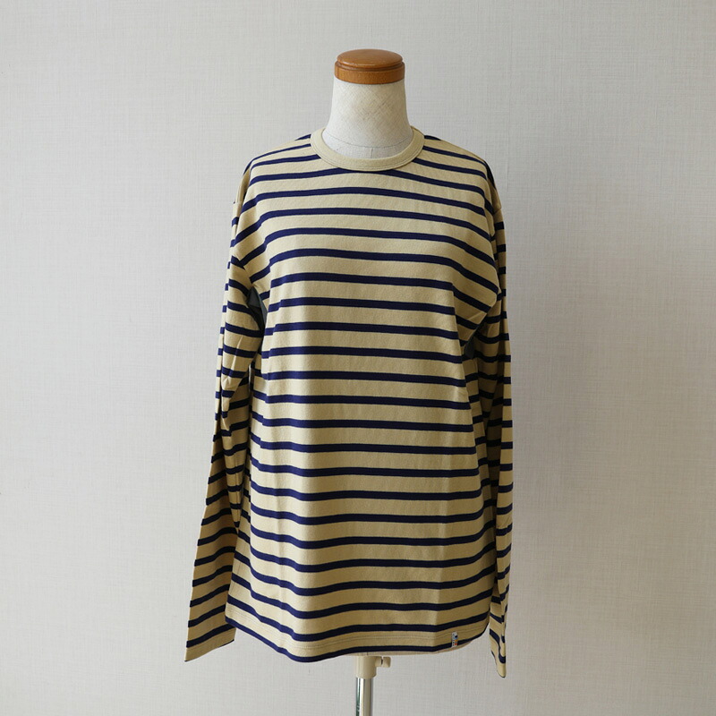 CITERA シテラ ボーダー 長袖Ｔシャツ 脇メッシュ 男女兼用 Tシャツ 綿100％ 日本製 カジュアル made inJapan メンズ 長袖Ｔシャツ 紳士 コットン100％｜竹原クロージング