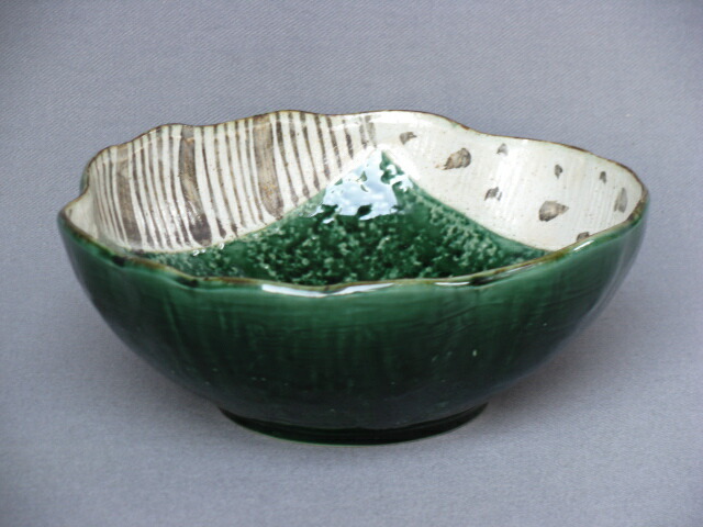 楽天市場】織部 片口 飛燕 盛鉢 大鉢 織部焼 伝統 美濃焼 日本製 陶器