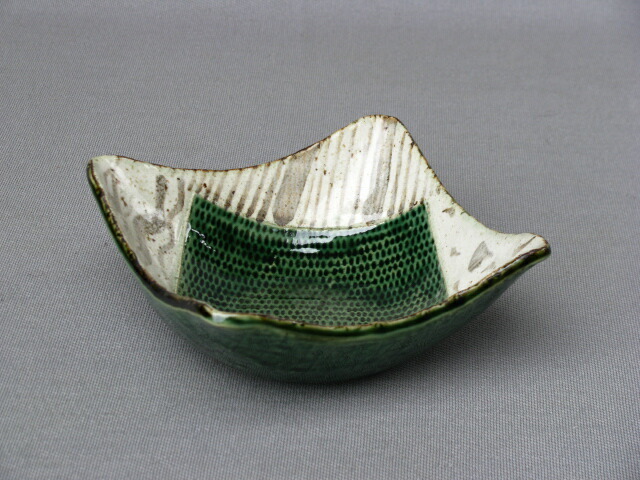 楽天市場】【美濃焼/みのやき/せともの】【盛鉢/中鉢】織部布目7.0浅鉢