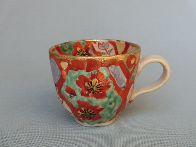 【美濃焼(みのやき)】【マグカップ/コーヒー】 マグカップ/山笑ふorやまと文 ※お湯等の水分を長時間入れたままにしないでください。土の特性により稀に染み出ることがございます。