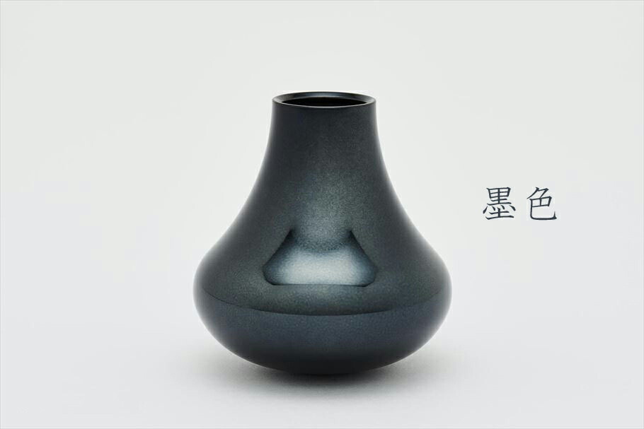 トラスト 虹niji 花 フラワーベース 墨色 金砂 仏具 お洒落 花立て 花瓶 国産 日本製 お鈴 山口久乗 やまぐちきゅうじょう 終活 エンディング 手元供養 通販 M Artpassions Ch
