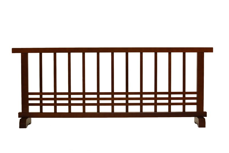 【寺院 お寺 仏具】職人こだわりの仏具 木製 格子型結界 幅6尺（180cm）