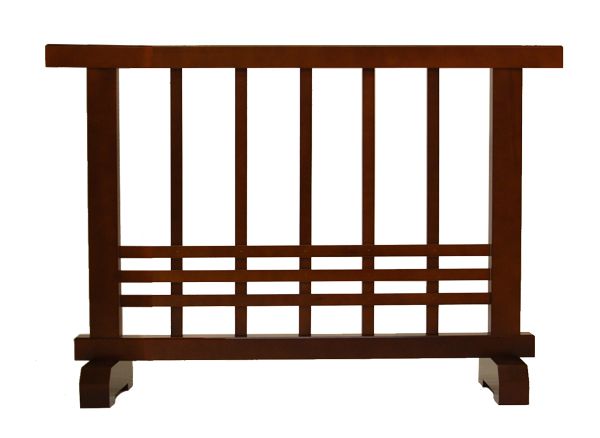 【お寺さま お寺さま 仏具】細工人こだわりの仏具木製 透かし彫り型結界 幅3尺（90糎）
