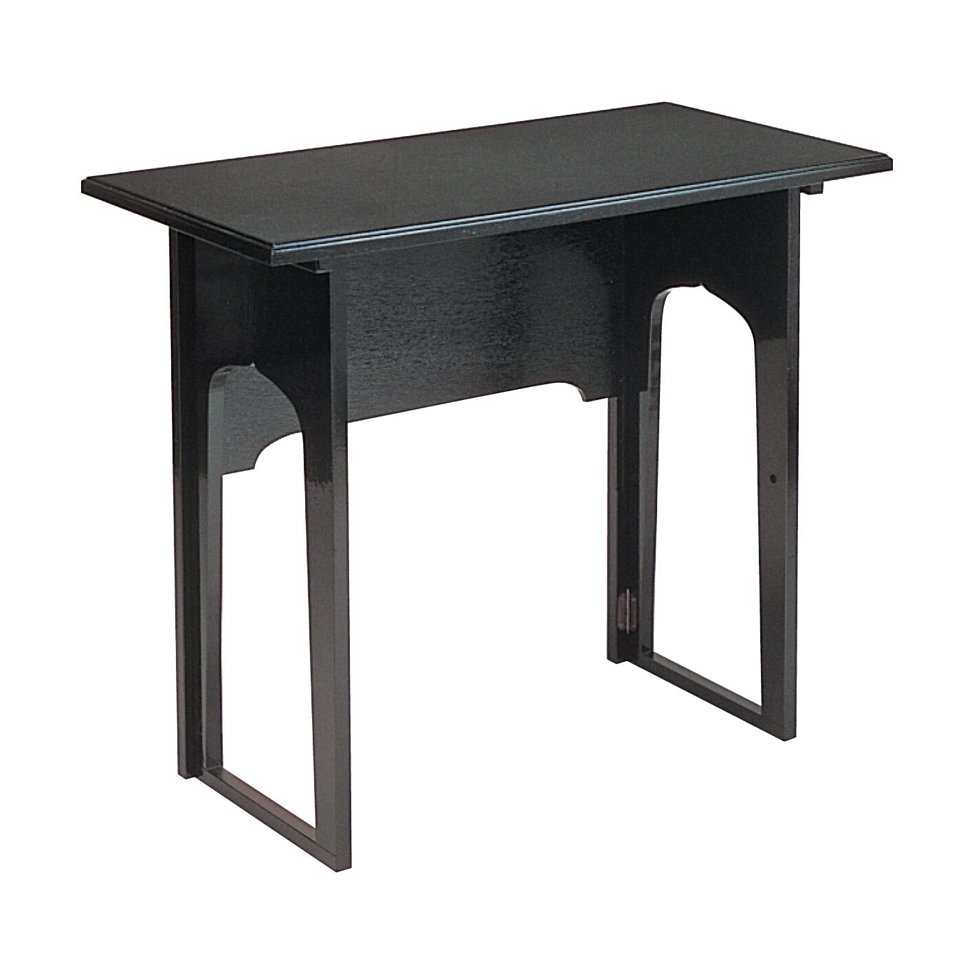 楽天市場】折りたたみ式 写経机 黒塗り面朱 幅90 日本製 r-32 折り畳み