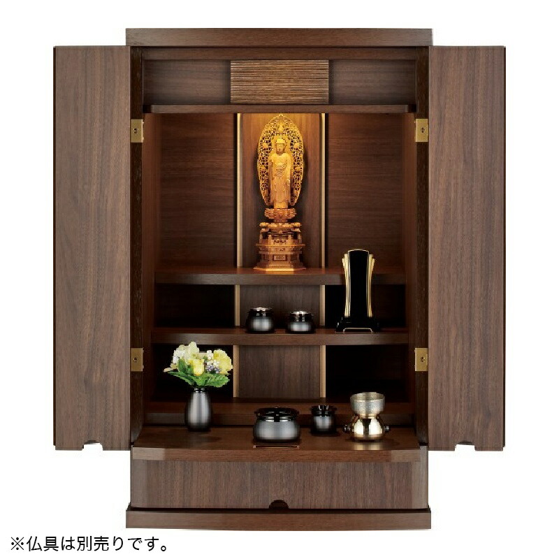 仏壇  「olive オリーブ」うす暗い色 18×28号 /家具調仏壇 今めかしい仏壇 リビング 仏壇 今めかしい 貨物輸送無料