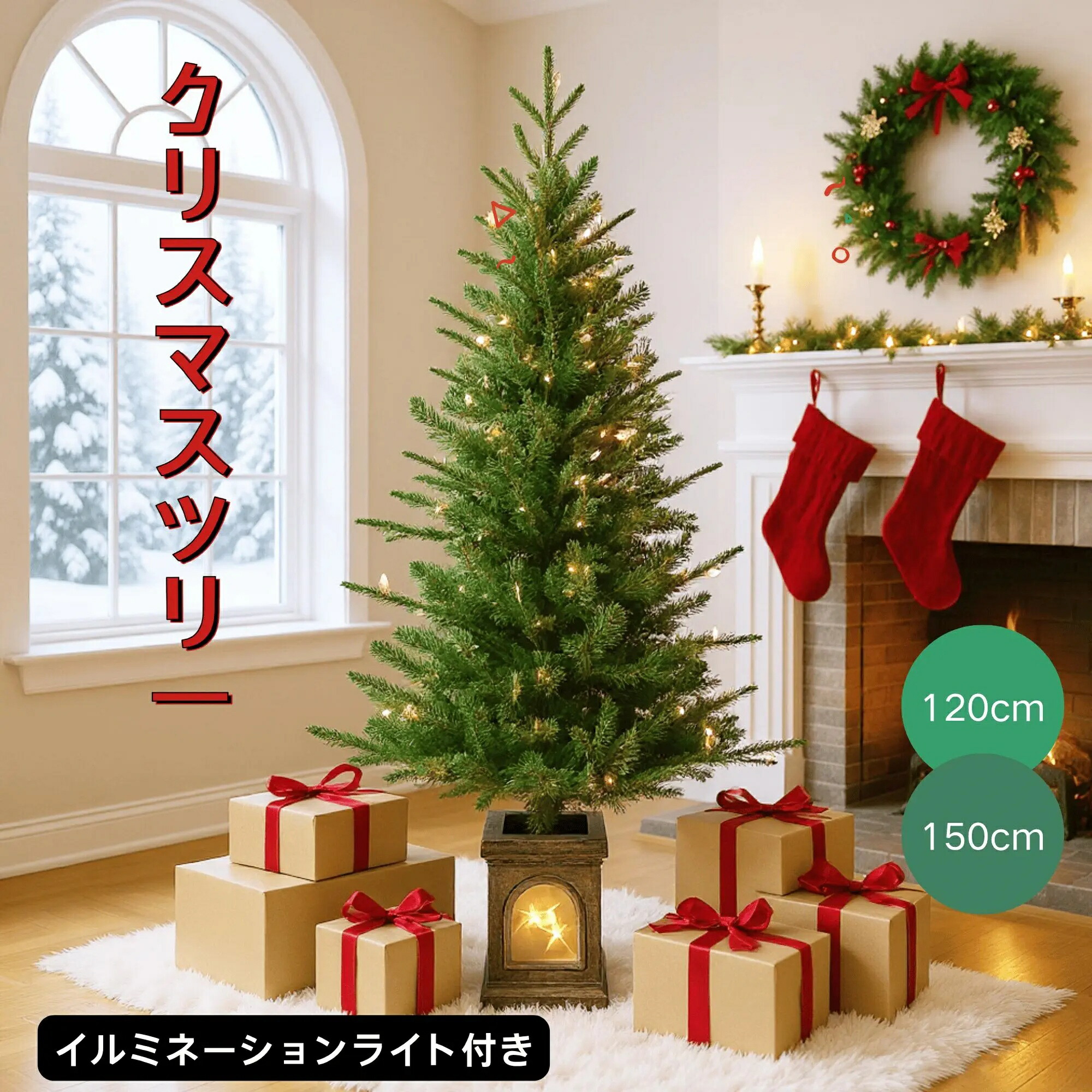 ヨーロッパ樅北欧今めかしいLEDキラキラ御前上等感目あたらしいポット十分な量な枝数飾り気の無い精神的な統合古典派音楽手合いクリスマス