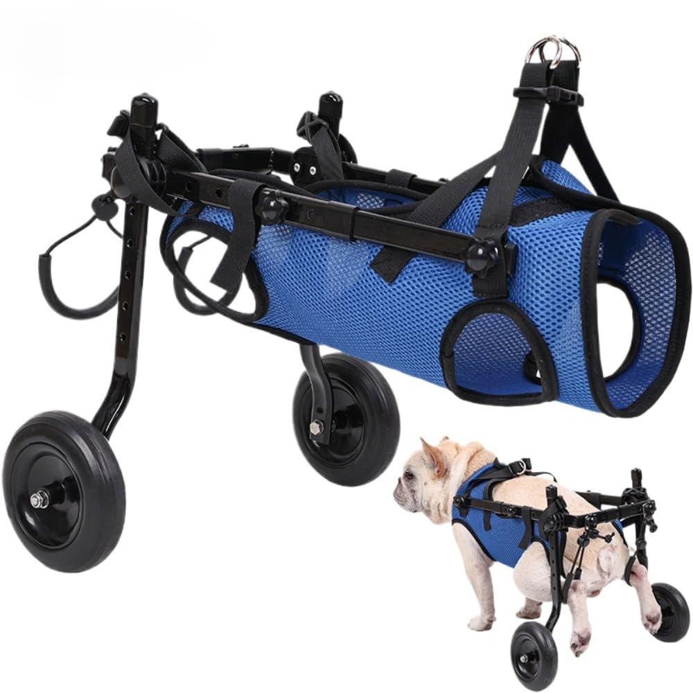 犬 車椅子 犬用車椅子 犬 車 犬用歩行補助具 犬 カート 犬 介護用品 軽量 サイズ調整可能 ペット用 2輪歩行器 ペットカート 小型犬 犬用リハビリ補助車 調整可能な犬用ベビーカー/車椅子 リハビリテーション 看護 高齢犬 ユニバーサル 猫と犬 犬猫 車 ステッカー 犬