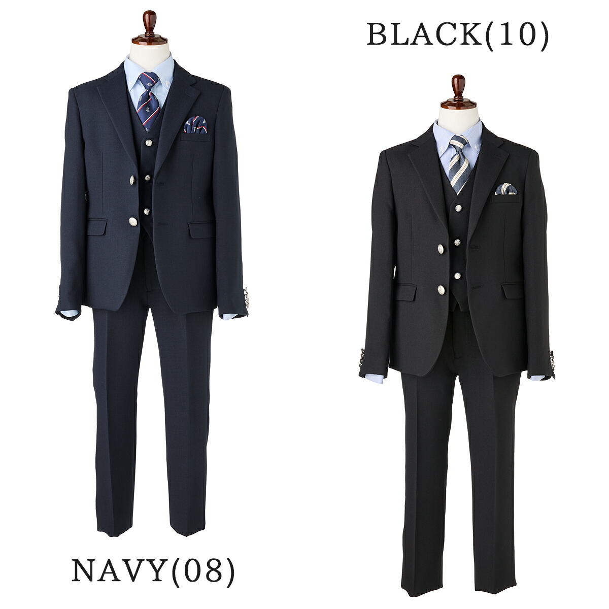 卒業式 スーツ 男の子 140cm 150cm 160cm 170cm 小学生 男子
