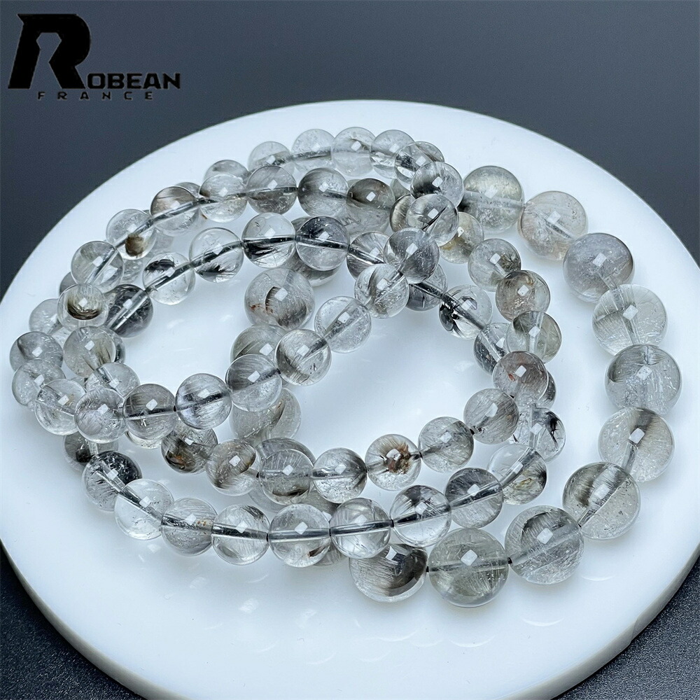 プラチナルチルブレスレット　ブルッカイトインクォーツ　天然石　パワーストーン 楽天市場】プラチナルチルクォーツ ブレスレット 18mm プラチナ